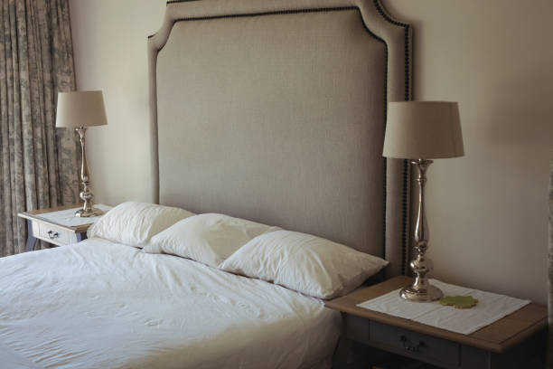 istock View of bedroom interior 646004070