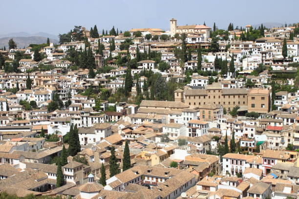 istock Panorama of Granada from the Alhambra 646026330