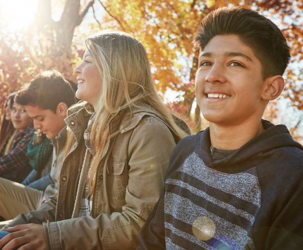 istock Good friends on a chilled day in fall 646032336