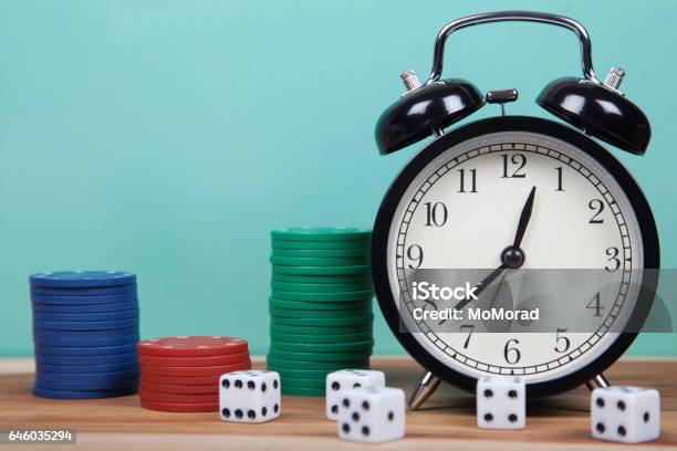 Gamble Stock Photo - Download Image Now - Alarm, Alarm Clock, Analog