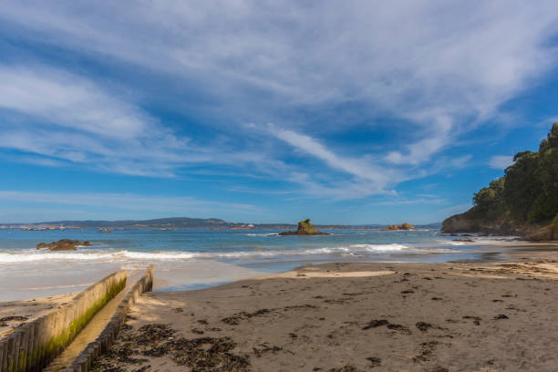 istock Beach of San Pedro, in Veigue (Bergondo, La Coruna - Spain). 646040436