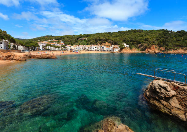 istock Tamariu bay, Costa Brava, Spain. 646048312