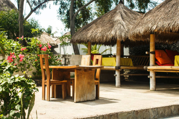 istock House in jungle on Bali 646054642