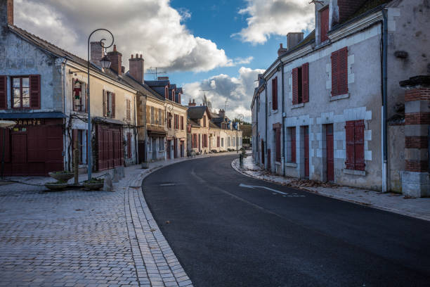 istock Little Town in Normandy, France 646055410