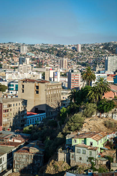 istock Valparaiso - Chile view inside the city. 646061696