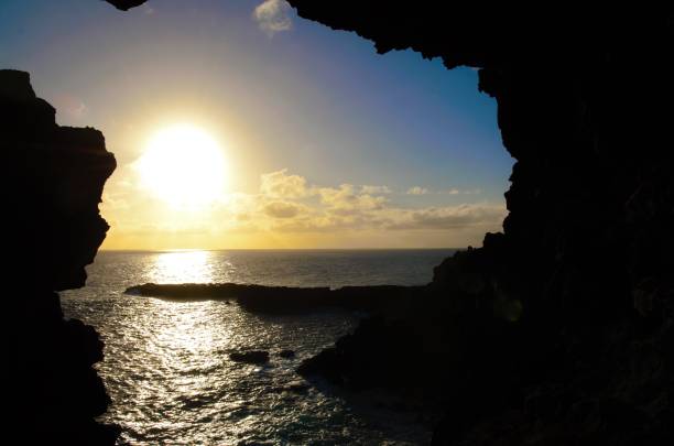istock Sunset at Ana Kakenga Cave 646072550