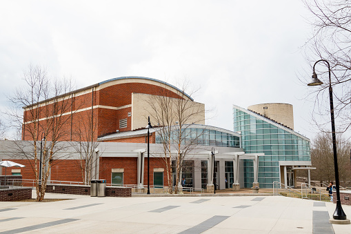 School of Music Complex and Watson Hall at the University of North Carolina School of the Arts on February 25,  2017 in Winston-Salem, North Carolina.