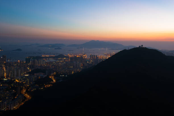 istock Top view from The lion rock park. 646080090