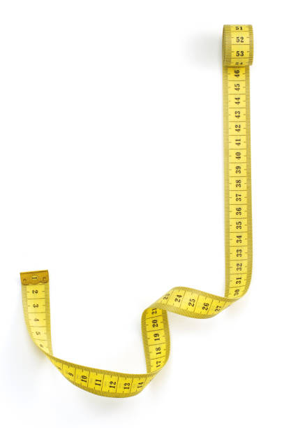 istock yellow measuring tape isolated on white 646096088