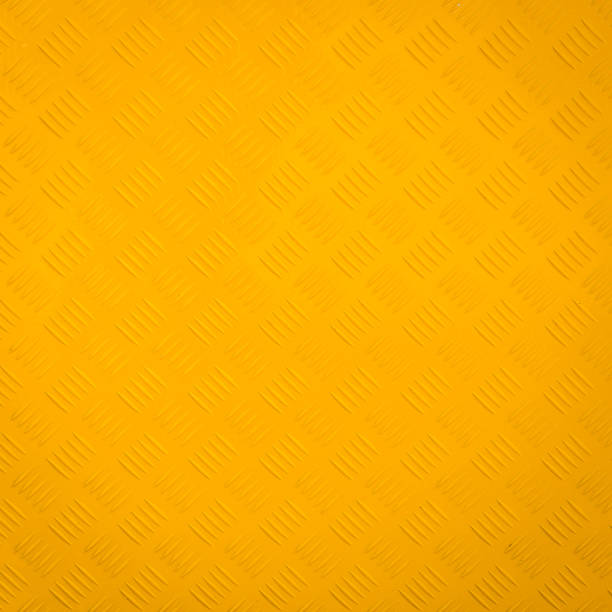 istock Close up yellow metal background and texture 646106382