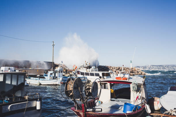 istock Marseille storm of mistral wind 646113284
