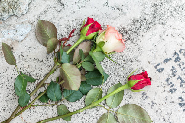 istock three roses of dirty marble 646116952