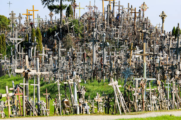 istock Hill of Crosses, Lithuania 646124046