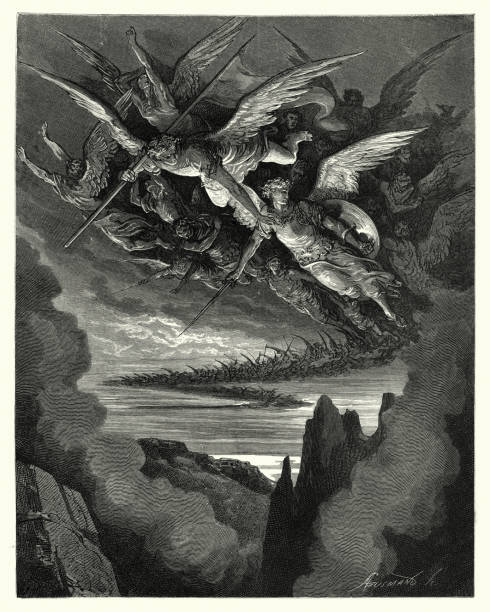 istock Milton's Paradise Lost -  So numberless were those bad Angels 646127238