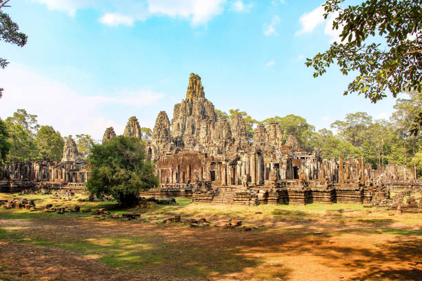 istock The Bayon, Cambodia 646128210
