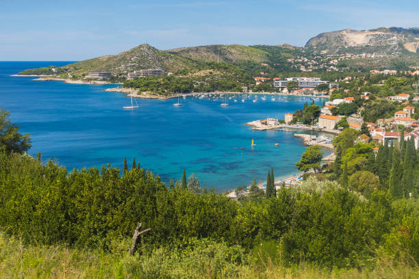istock Bays and towns along the Dalmation Coast 646146872