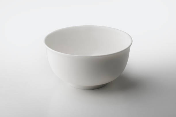 istock Round Bowl in white porcelain 646159266