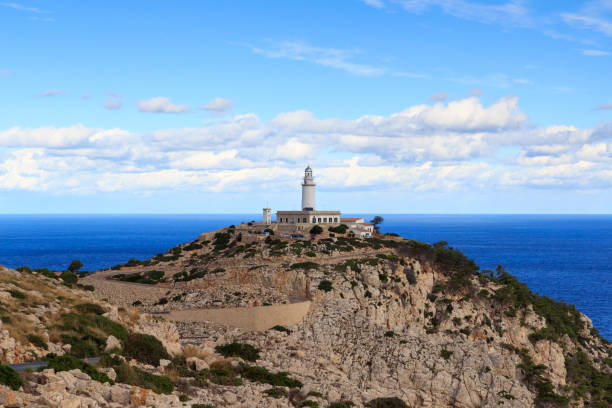 istock Cap de Formentor Lighthouse panorama and Mediterranean Sea, Majorca, Spain 646172644