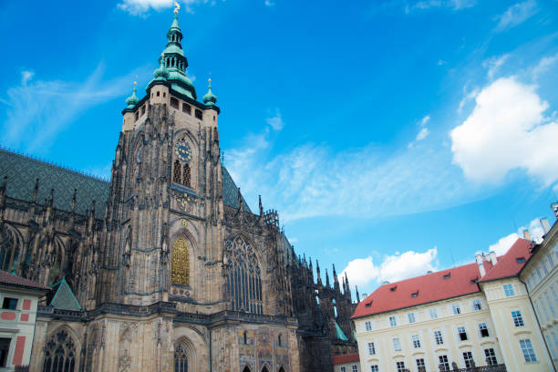 istock Saint Vitus Cathedral in Prague 646183874