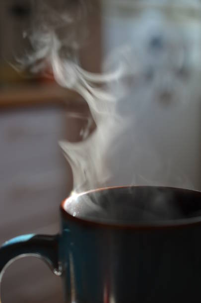 Cup from coffee on a table.
