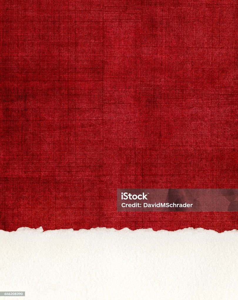 Deckled Paper With Red Border Stock Photo - Download Image Now - At The  Edge Of, Paper, Torn - iStock