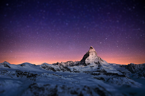 Matterhorn peak, Zermatt, Switzerland.Matterhorn peak, Zermatt, Switzerland.