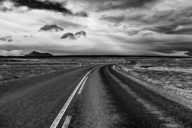 istock Ring road (number 1) of Iceland 646217810