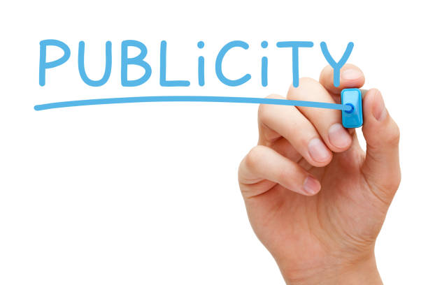 istock Publicity Handwritten With Blue Marker 646221618