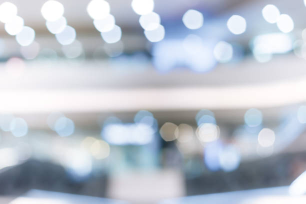 istock Abstract background of shopping mall 646247530