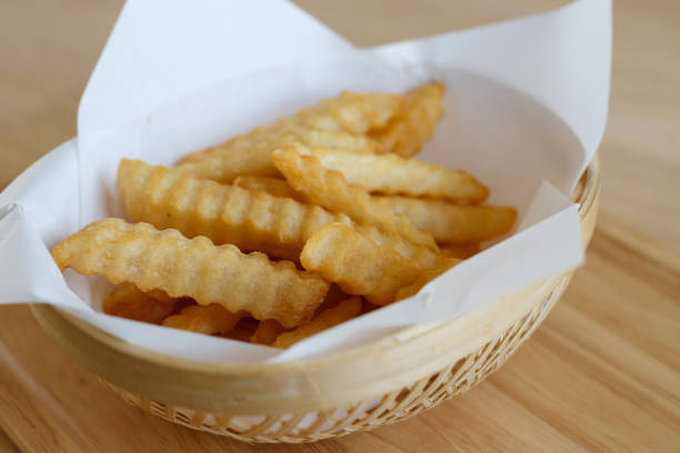 istock Fresh fried french fries 646247710