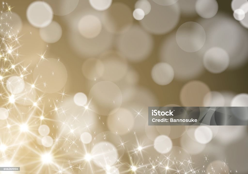 Glitter lights wave on defocused blurred gold background Vector EPS10 format. Backgrounds stock vector
