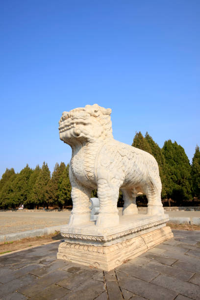 istock The ancient Chinese stone carving 646267532
