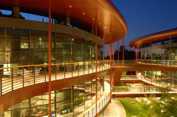 James Clark Center Palo Alto, CA, USA July 31, 2007 The James Clark Center on the campus of Stamford University in Palo Alto, California houses the schools biology research stanford university photos stock pictures, royalty-free photos & images