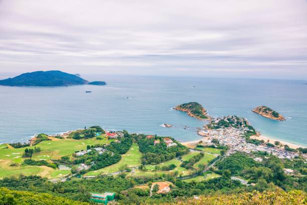 istock Village by the sea 646286790