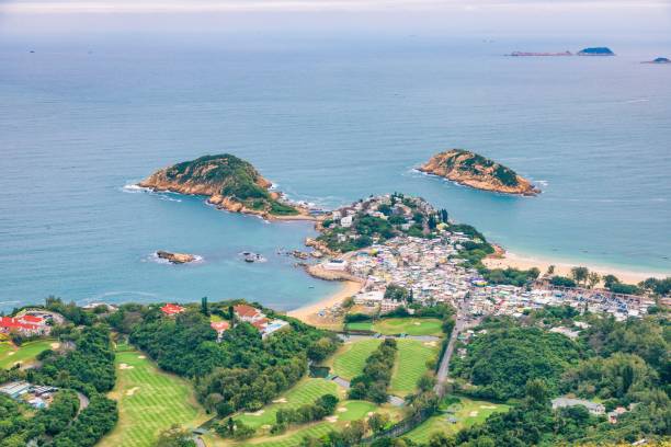istock Village by the sea 646286834