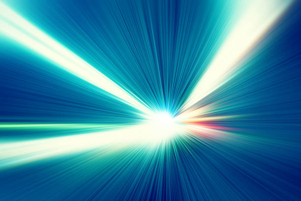 istock Abstract image of driving in the tunnel. 646286910