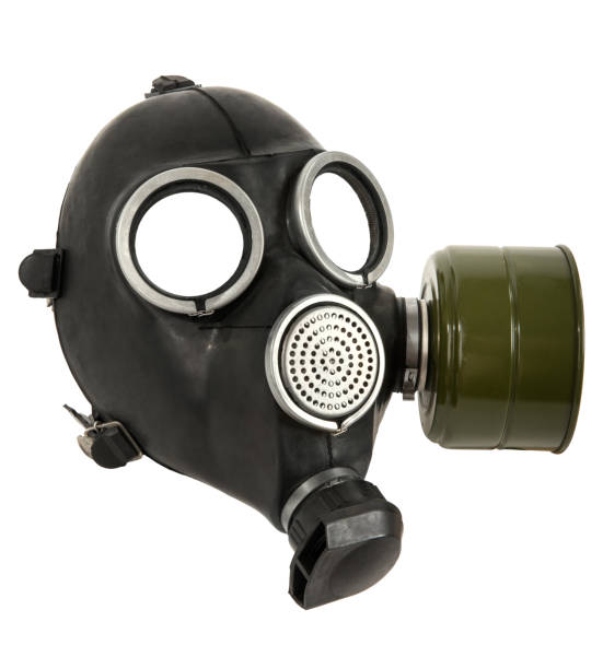 istock black gas-mask isolated on white background 646316440