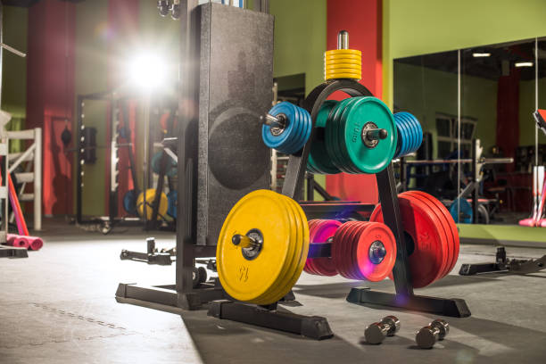 istock weight in gym room 646327138