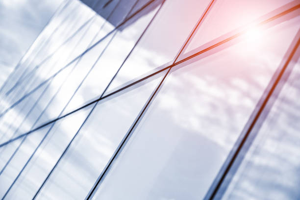 istock a perspective view of an office building 646345520