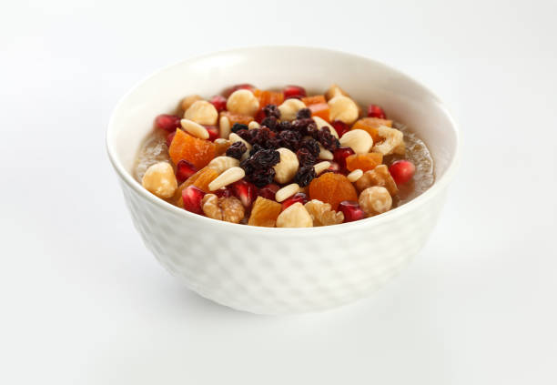 istock Traditional Turkish dessert ashure - Noah's Pudding 646347420
