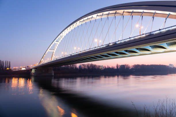 istock Apollo bridge in Bratislava, Slovakia 646353406