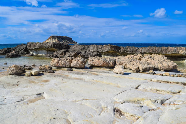 istock Drepanun Cape of Cyprus and Geronisos island 646391132