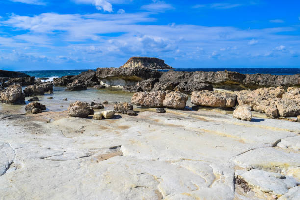 istock Drepanun Cape of Cyprus and Geronisos island 646397638