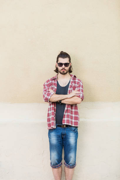 istock Young man posing in front of the camera. 646398076