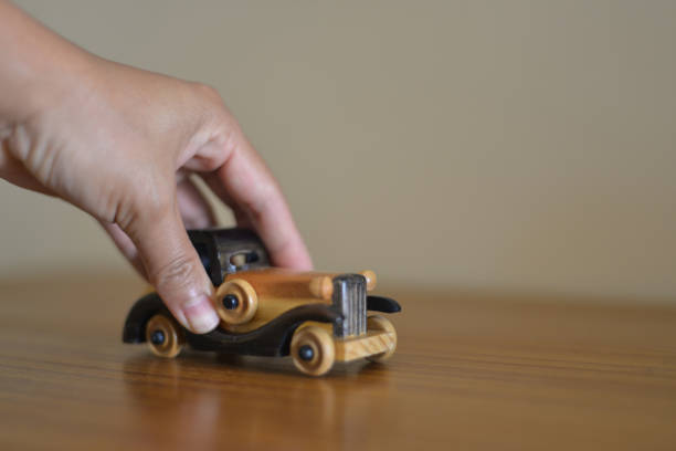 istock Wooden toys car 646406400