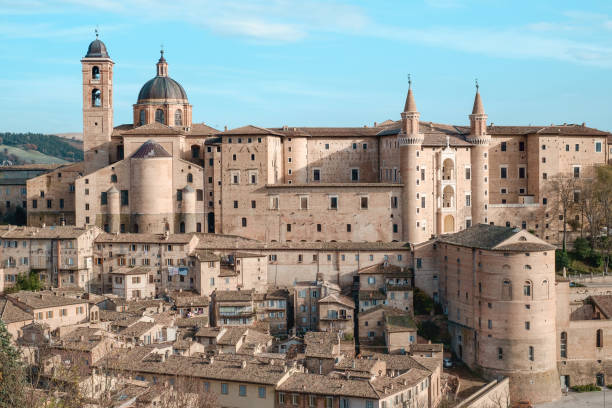 istock Urbino Marche Italy. Classic view 646416882