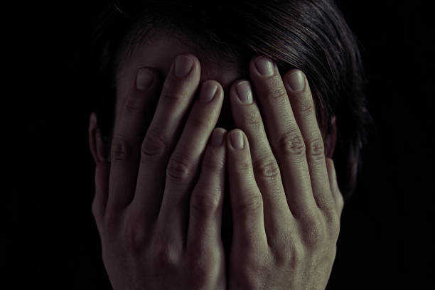istock Concept of fear 646436372