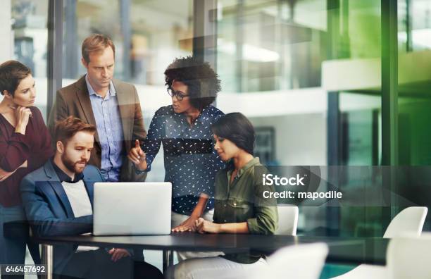All The Information They Need For A Productive Collaboration Stock Photo - Download Image Now