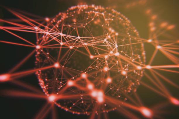 istock Futuristic virtual technology background, Fiber virtual optic cables, fibre connection, telecomunications concept, digitally generated image. 646462856