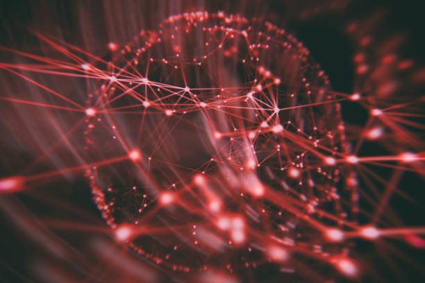 istock Futuristic virtual technology background, Fiber virtual optic cables, fibre connection, telecomunications concept, digitally generated image. 646462876